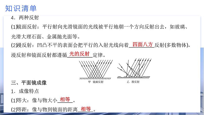 初中物理八年级上册期末考点大串讲 考点串讲03 第4-5章 光和透镜(人教版)课件PPT第6页