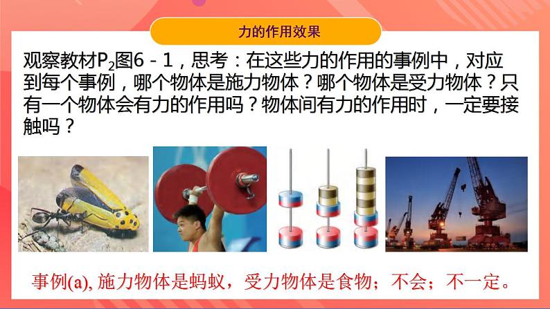 粤沪版八年级物理下册 6.1 《怎样认识力》课件+分层练习(原卷+解析卷)06