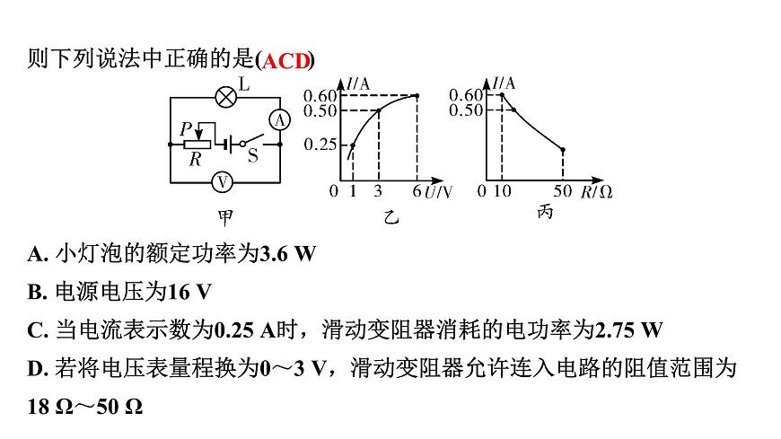 2024遼寧中考物理二輪重點(diǎn)專題研究 微專題 動(dòng)態(tài)電路——電路圖結(jié)合圖像類相關(guān)計(jì)算（課件）第6頁