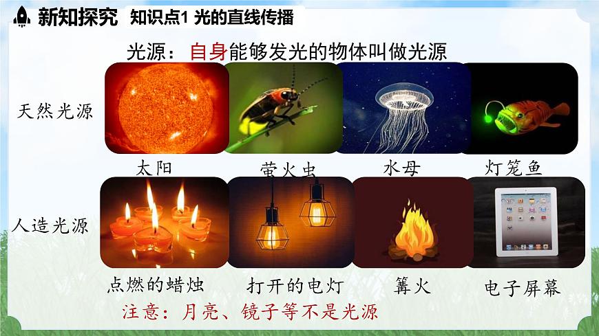 (2024)人教版物理八年級上冊(4-1)光的直線傳播PPT課件第5頁