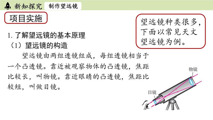 5.5跨學(xué)科實(shí)踐：制作望遠(yuǎn)鏡第6頁