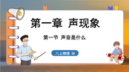 1.1 声音是什么 （课件）---2024-2025学年苏科版物理八年级上学期