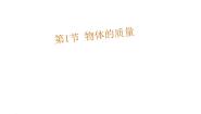 初中物理1 物体的质量教学课件ppt