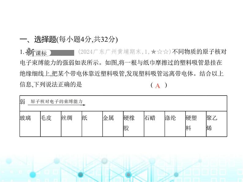 沪粤版初中物理九年级第十三章素养提优测试卷课件02