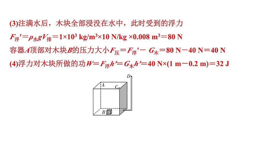 2024四川中考物理二輪重點專題研究 微專題 注水、排水模型浮力相關(guān)計算（課件）第6頁