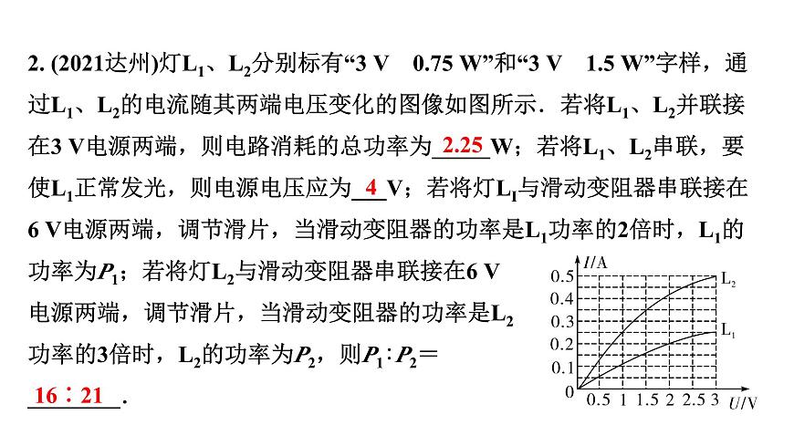 2024長沙中考物理二輪專題復(fù)習(xí) 微專題 比值、極值、范圍類相關(guān)計(jì)算 （課件）第5頁