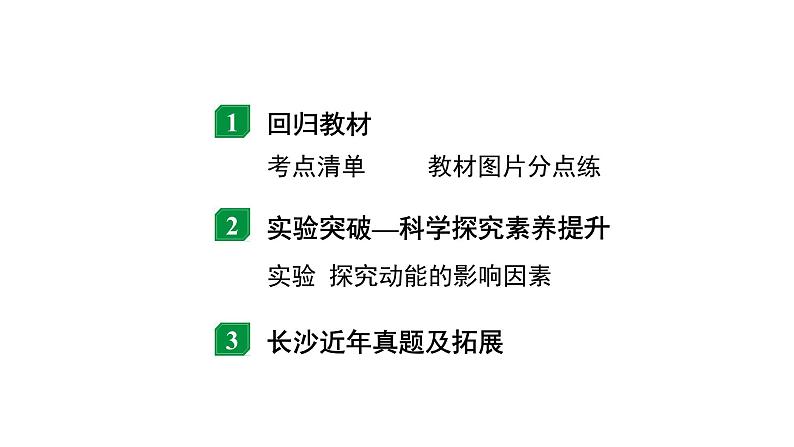 2024长沙中考物理二轮专题复习 中考命题点 机械能及其转化(课件)第2页
