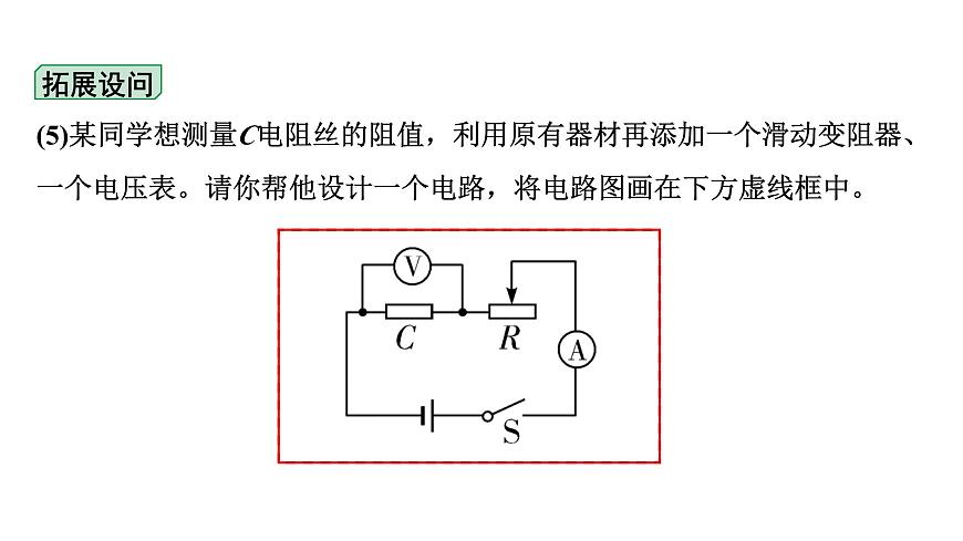 2024浙江中考物理二輪重點(diǎn)專題研究 微專題 電學(xué)重點(diǎn)實(shí)驗(yàn)（課件）第5頁(yè)