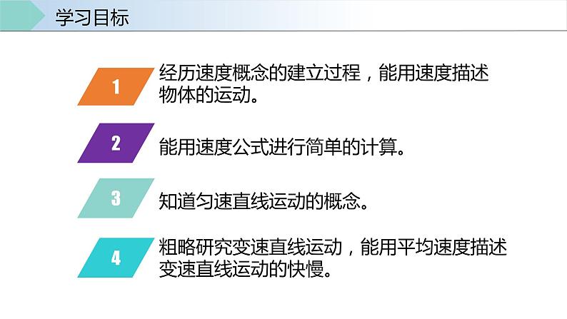 人教版八年级物理上册同步备课 1.3运动的快慢(教学课件)05