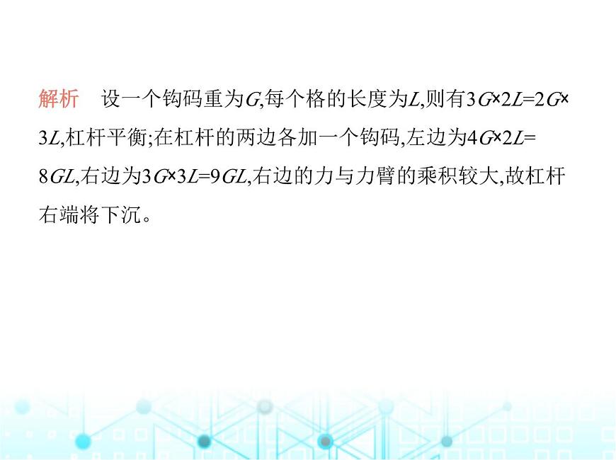 蘇科版初中九年級(jí)物理專項(xiàng)素養(yǎng)綜合練(一)杠桿的動(dòng)態(tài)分析與計(jì)算課件第3頁