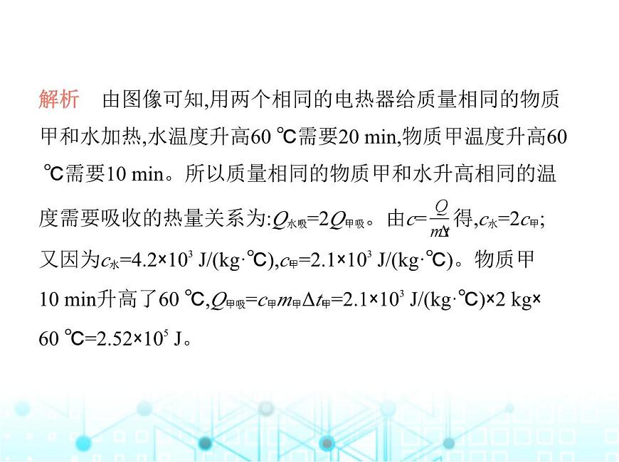 蘇科版初中九年級物理專項素養(yǎng)綜合練(四)熱學(xué)的綜合計算課件第3頁