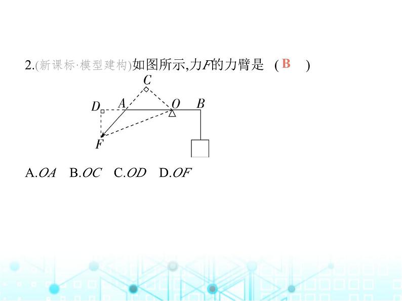 苏科版初中九年级物理第十一章简单机械和功一杠杆第一课时认识杠杆课件第5页