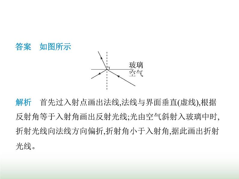 鲁科版八年级物理上册第3章光现象第4节光的折射与透镜第1课时光的折射课件08