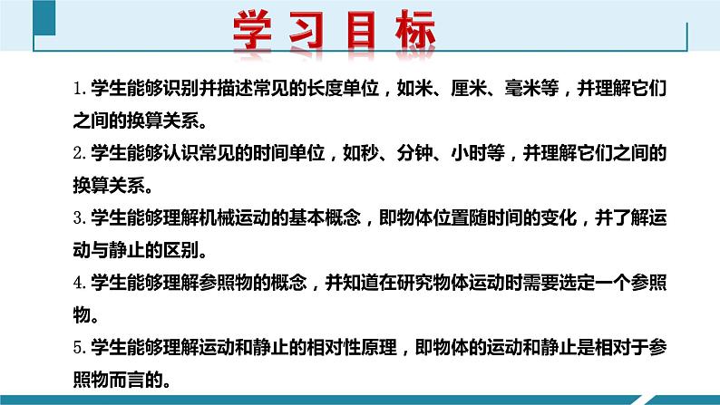人教版(2024)八年级物理上册第1单元《机械运动》1.几个基本概念 课件+同步练习含解析版02