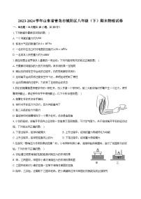 2023-2024学年山东省青岛市城阳区八年级（下）期末物理试卷（含答案）