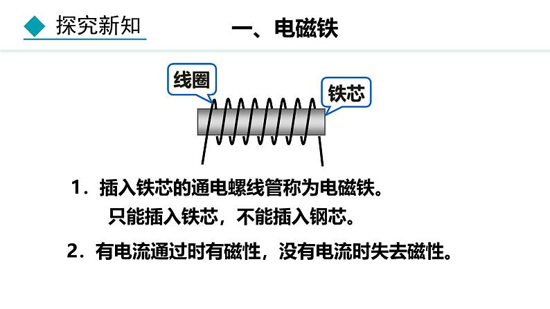 教科版九年级物理上册课件 7.3 电磁铁 & 7.4 电磁继电器第4页