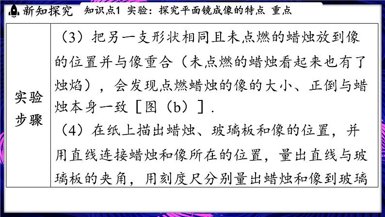 3.2 探究_平面镜成像的特点课件- 2024-2025学年物理沪科版(2024)八年级全一册06