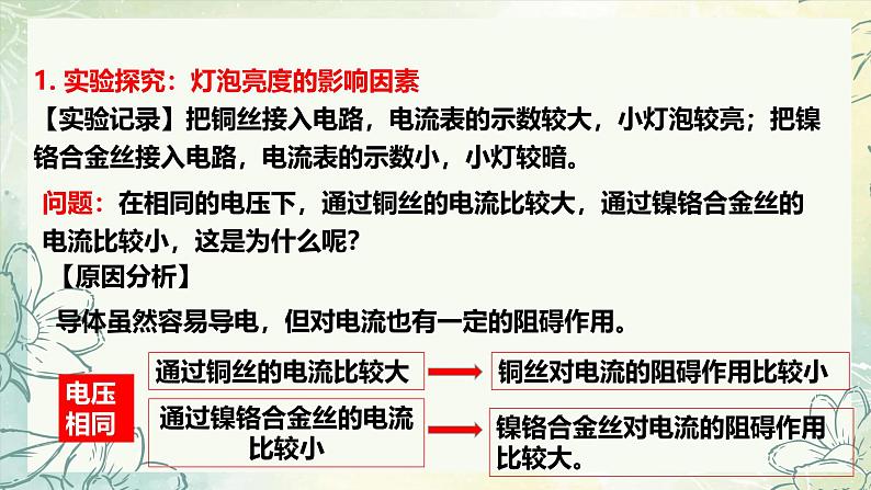 16.3电阻(教学课件) 人教版物理九年级上学期第7页