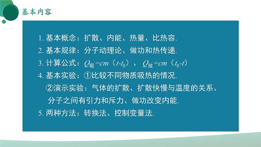 【核心素養(yǎng)】人教版九年級(jí)全冊(cè) 第十三章 《內(nèi)能》（單元復(fù)習(xí)）課件第2頁