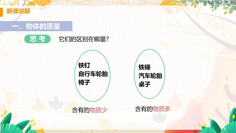 【粤沪2024版】八上物理 第5章 5.1 物体的质量 PPT课件+教案+练习05
