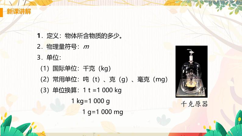 【粤沪2024版】八上物理 第5章 5.1 物体的质量 PPT课件+教案+练习06