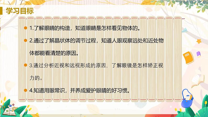 【人教2024版】八上物理 第5章 第4节 眼睛和眼镜 PPT课件+教案+练习02
