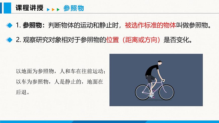 人教版（2024）八年級(jí)物理上冊(cè)課件 1.2 運(yùn)動(dòng)的描述第6頁(yè)