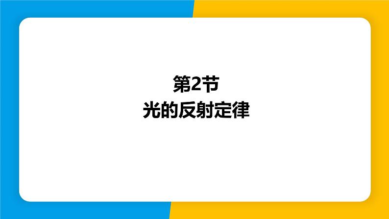 沪粤版(2024)八年级物理上册课件 3.2光的反射定律第1页