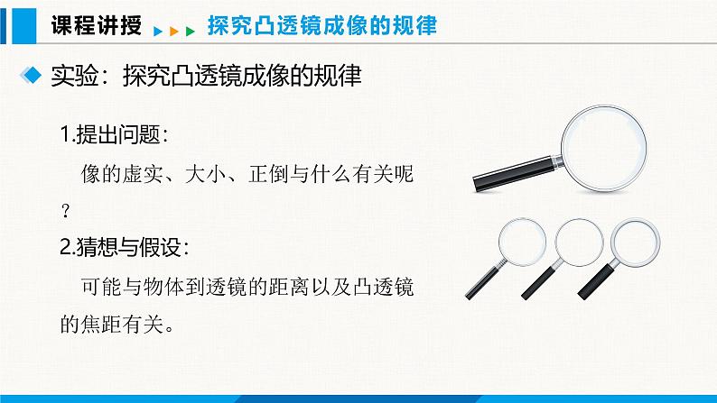 沪粤版(2024)八年级物理上册课件 3.6凸透镜成像规律第5页