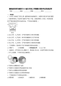 湖南省株洲市醴陵市2024届九年级上学期期末模拟考试物理试卷(含答案)
