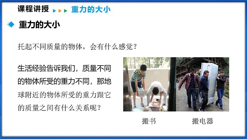 6.3 来自地球的力(课件)- 2024-2025学年物理沪科版八年级全一册第6页