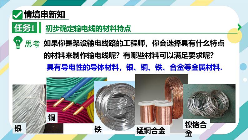 【核心素养目标】沪科版+初中物理+九年级全一册 15.1 电阻和变阻器 课时1 课件+教案+练习06