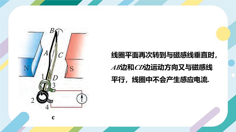 【核心素养目标】沪科版+初中物理+九年级全一册 18.2 科学探究:怎样产生感应电流 课时2 课件+教案+练习08