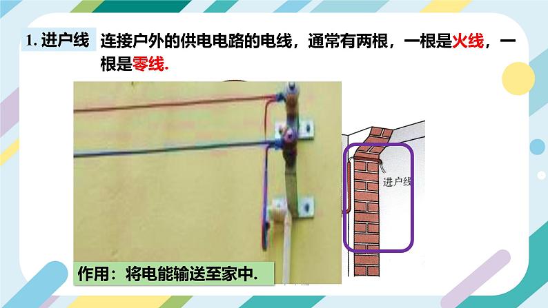 【核心素养目标】沪科版+初中物理+九年级全一册 15.5 家庭电路 课件+教案+练习06