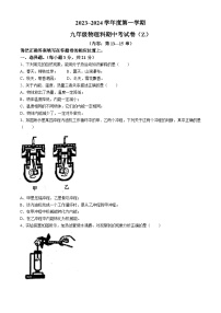 广东省汕头市潮阳区多校联考2023-2024学年九年级上学期期中考试物理试题