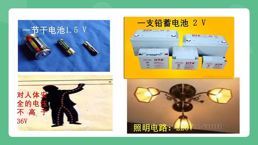 魯科版物理九年級上冊12.1《電壓》課件第5頁