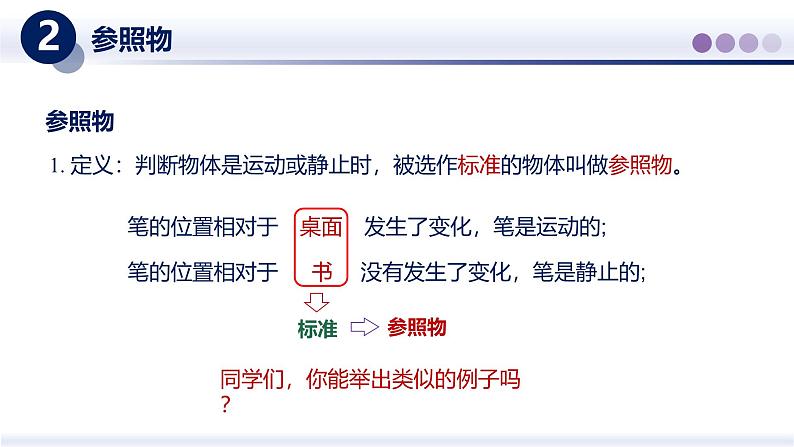【教科版】八上物理 2.2运动的描述(课件)第6页