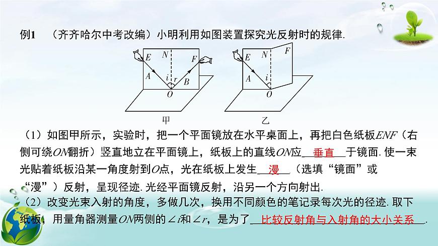 人教版(2024年新版)八年級上冊物理第四章 光現(xiàn)象 章末復(fù)習(xí)課件第7頁