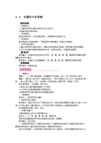 初中沪粤版（2024）4.5 水循环与水资源教案及反思