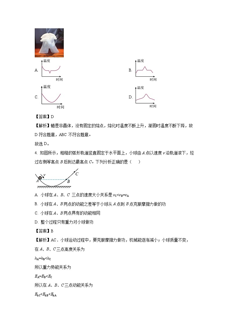 江苏省镇江市丹阳市2023-2024学年九年级下学期4月期中考试物理试题(解析版)02