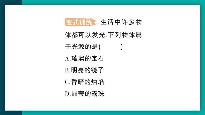 第1节 光的直线传播(作业课件)第4页