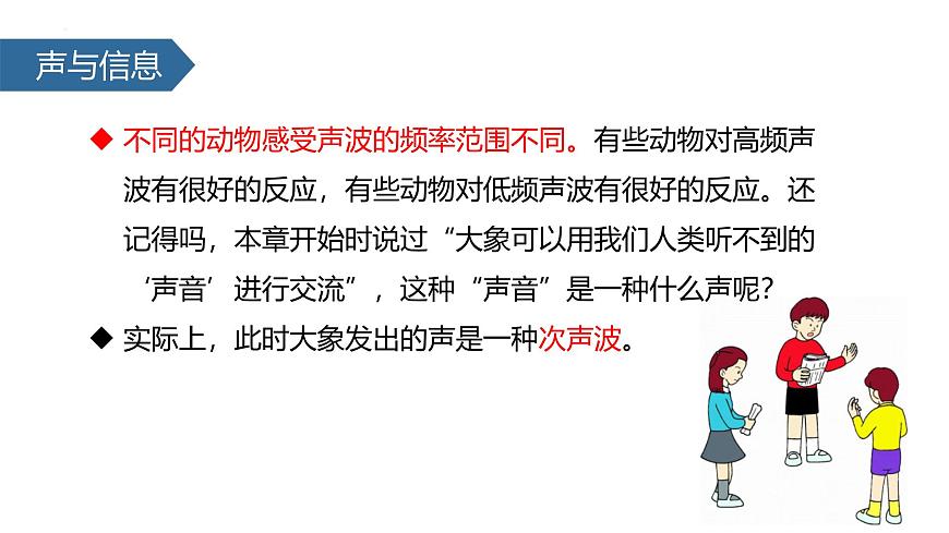 人教版(2024)八年級物理上學(xué)期2.3聲的利用ppt課件第3頁