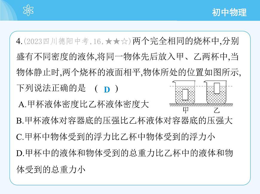 第四節(jié) 物體的浮與沉 - 第1課時(shí)第7頁