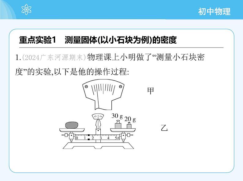 第二课时 密度的测量第3页