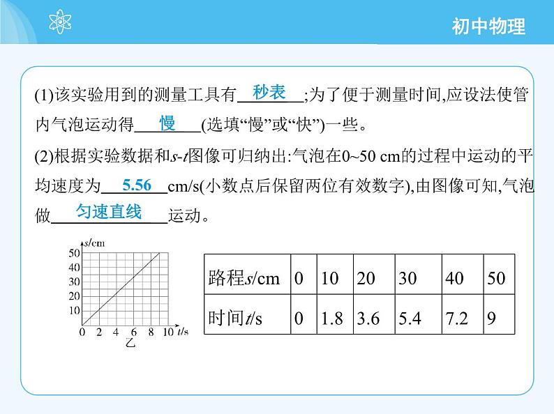 3 物体运动的速度第4页