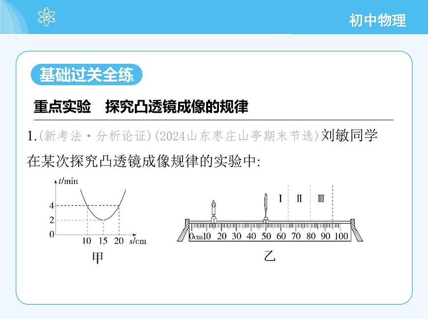 第3節(jié)　凸透鏡成像的規(guī)律第3頁(yè)