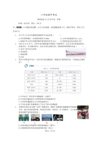 湖南省长沙市明德教育集团2024-2025学年八年级上学期期中考试物理试题