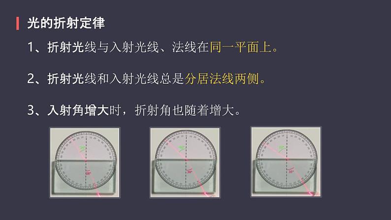 人教版(2024)八年级物理上4.4光的折射ppt课件第7页
