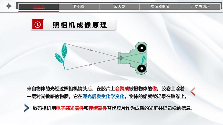 人教版(2024)八上物理5.2生活中的透鏡課件第4頁