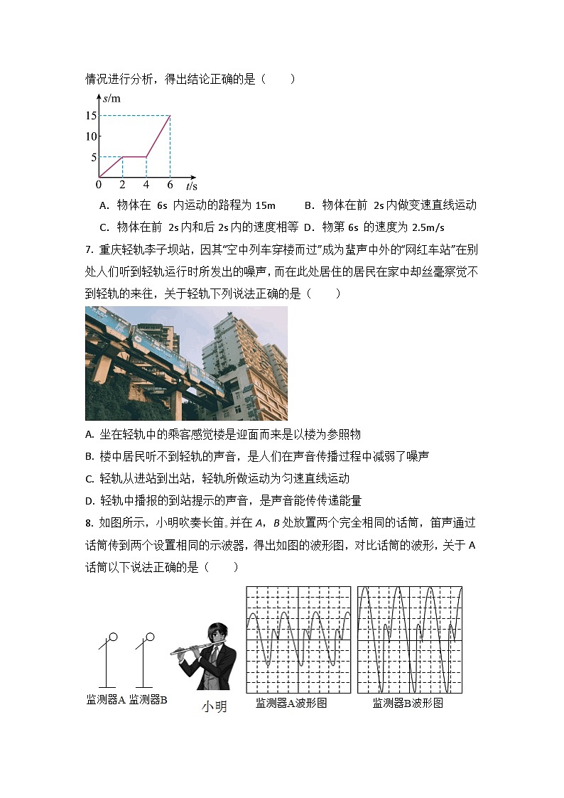 2024——2025期中物理试题第2页
